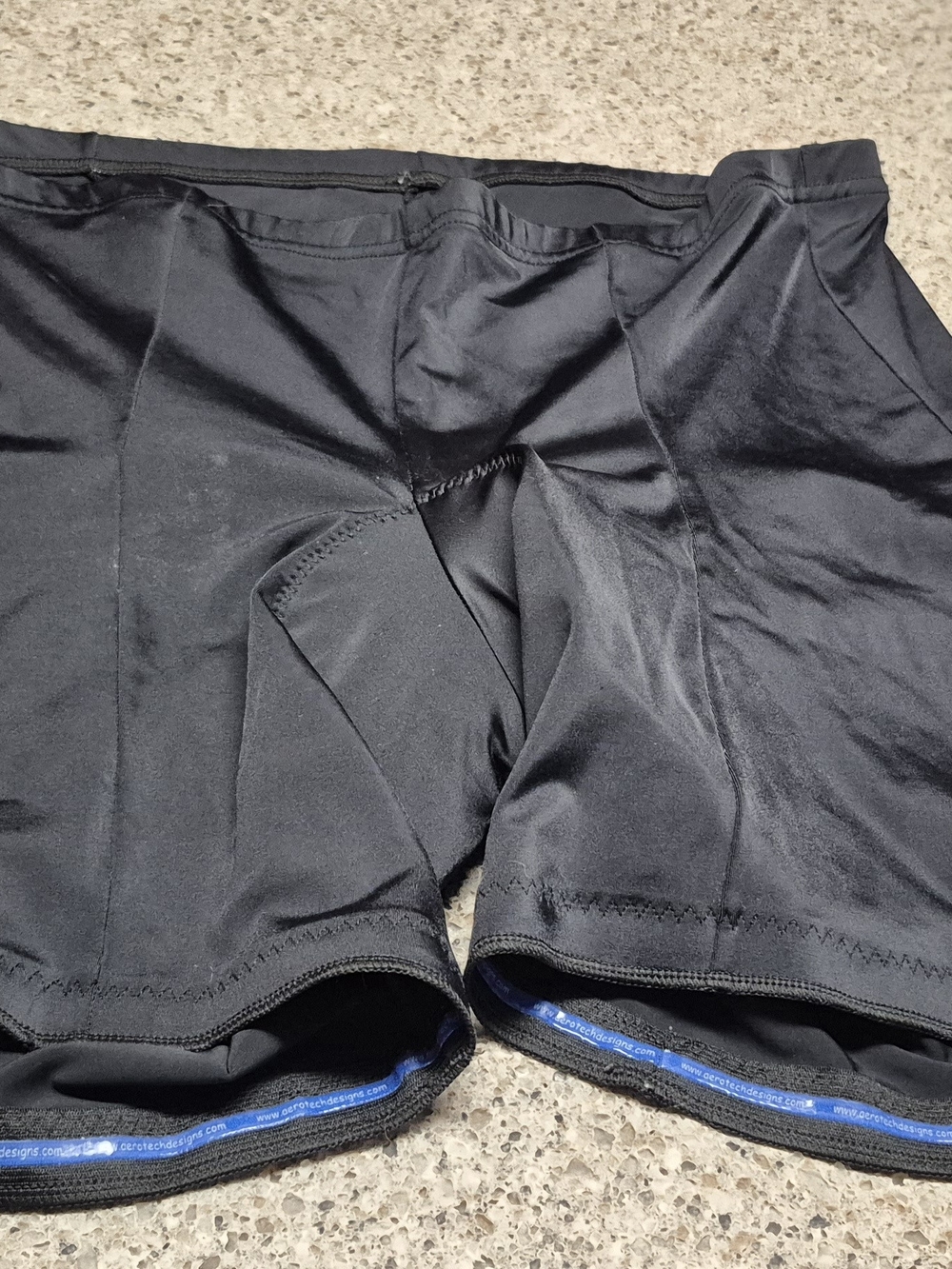Aero Tech Designs Mens Padded Cycling Shorts  4XL Black Padded Bike Shorts USA